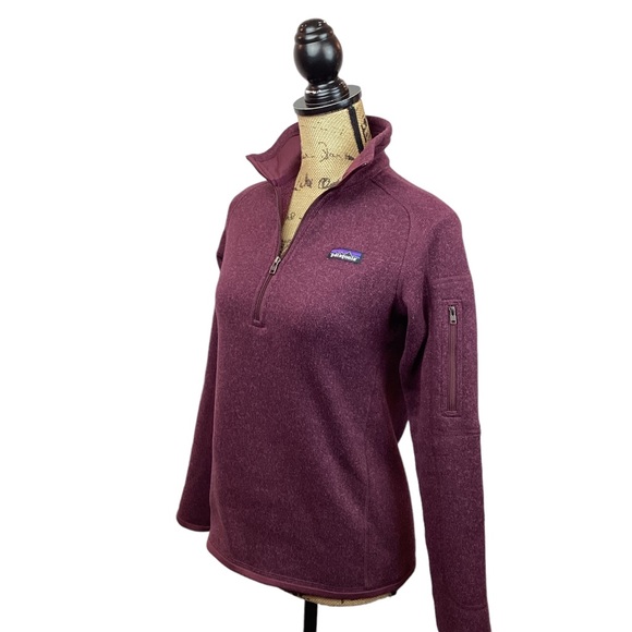 Patagonia Better Sweater 1/2 Zip Burgundy - Picture 5 of 13